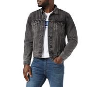The Trucker Jacket Homme Round Midnight (Noir) S