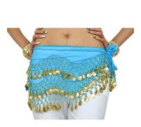 The Turkish Emporium - Jupe - Femme Turquoise /Gold taille unique