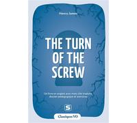 The Turn of the Screw Un livre en anglais avec mots clés traduits, dossier pédagogique et exercices - Henry James - Studyrama Eds - broché - Méthode de langue