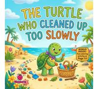 The Turtle Who Cleaned Up Too Slowly: A Funny Rhyming Picture Book About Cleaning Up, Small Steps, and Building Good Habits for Kids