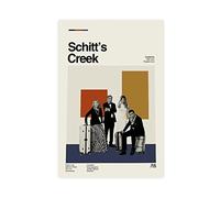 The TV Sitcom Schitt's Creek Poster sur toile pour décoration murale sans cadre 30 x 45 cm