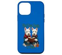 The Twa Dogs. A Tale. Burns lu par Scottish Westies Coque pour iPhone 12 mini