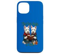 The Twa Dogs. A Tale. Burns lu par Scottish Westies Coque pour iPhone 13