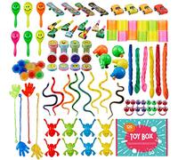THE TWIDDLERS 120 Jouets de Fête Anniversaire avec Boîte pour Enfants, Garçons & Filles - Kermesse, Pochettes Surprises, Piñata, Cadeaux Invités, Pâques