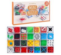 THE TWIDDLERS 28 Mini Casse-Têtes, Petits Jeux de Puzzle pour Filles & Garçons - Kermesse, Anniversaires, Mariages, Pochettes Surprise, Cadeaux Invités, Petits Cadeaux, Jouet Pinata, Mini Jeux