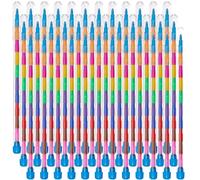 THE TWIDDLERS 36 Crayons Pousse-Mines Arc-en-Ciel, Crayons de Couleur pour Garçons & Filles - Activité Coloriage, Kermesse, Cadeaux Invités, Anniversaire, Pochettes Surprises