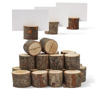 THE TWIDDLERS - 50 Porte-Noms et 50 Cartes de Table en Bois de Pin pour les Numéros de Table et les Places Assises Lors de Mariages et D'événements - 100 pièces