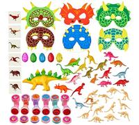 THE TWIDDLERS 80 Jouets Dinosaures pour Enfants, Garçons & Filles - Kermesse, Anniversaires Dino, Piñata, Sacs Cadeaux, Pochettes Surprises