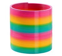 THE TWIDDLERS Géant Jouet à Ressort Arc-en-Ciel pour Enfants - XXL 15cm - Ressort Magique - Cadeau Anniversaire & de Noël pour Enfants, Garçons & Filles