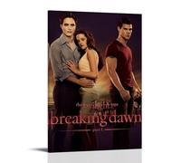 The Twilight Saga Breaking DawnArt Peinture décorative imperméable et résistante aux taches pour salon, bureau, café, installation facile, facile à nettoyer, option cadeau préféré