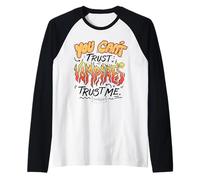 The Twilight Saga You Can't Trust Vampires Trust Me Manche Raglan