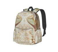 The Two Lizards Are Symmetrical on both sides Lightweight Daypack Bookbag for Travel Hiking Daily Commuts Business Sac à dos pour ordinateur portable Rose pour homme et femme
