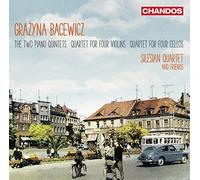 Bacewicz - Two Piano Quintets / Quartet for Four Violins [New CD]