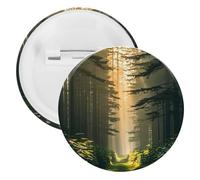 The Tyndall Effets Badge Rond en Métal Épingles Légères pour Sac à Dos Boutons Mode pour Chemise, Veste, Châle Manteau Unisexe, 20PCS, Fer blanc, épingles rondes en métal