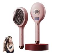 The Ultimate 2-in-1 Styling Brush & Hair Mister - Brosse démêlante humide et sèche avec poils ultra doux, lisse les cheveux, ajoute de la brillance, réduit les frisottis, convient à tous les types de