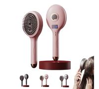 The Ultimate 2-In-1 Styling Brush & Hair Mister, Glide Through Tangles with Ease, Adds Shine and Makes Hairs Smooth, for Women, Men, Wet & Dry Hair (1 PCS*Pink)