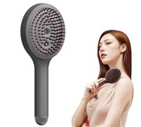 The Ultimate 2-in-1 Styling Brush & Hair Mister, Wet & Dry Tangle-Free Hair Brush, Ultra-Soft Bristles Glide Through Tangles, for Wet, Dry & Damaged Hairs, Adds Shine And Makes Hairs Smooth (Grey)