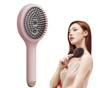 The Ultimate 2-in-1 Styling Brush & Hair Mister, Wet & Dry Tangle-Free Hair Brush, Ultra-Soft Bristles Glide Through Tangles, for Wet, Dry & Damaged Hairs, Adds Shine And Makes Hairs Smooth (Pink)