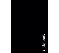 The Ultimate 250-Page Lined Notebook: A4 Black & White Writing Paper | 125 Sheets | Minimalist Glossy Coloured Cover | Journal, Planner, or Idea Book ... notebook with clean black & white lined pages