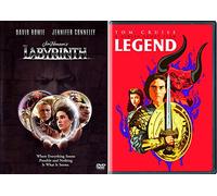 The Ultimate 80's Science Fiction Fantasy Super Pack: Legend (Special Limited Edition Pop Art Cover) & Labyrinth DVD Double Feature Film Bundle