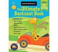 The Ultimate Backseat Book 3 in 1 Kids' Activity Book | Rand McNally