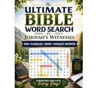 The Ultimate Bible Word Search for Jehovah’s Witnesses: 2,200+ Biblical Words Wordsearch Puzzles for Teens and Adults | A Fun and Inspiring Activity ... Worship and Meaningful Baptism JW Gifts