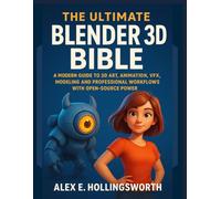 The Ultimate Blender 3D Bible: A Modern Guide to 3D Art, Animation, VFX, Modeling and Professional Workflows with Open-Source Power
