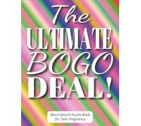The Ultimate BOGO Deal! Word Search Puzzle Book for Twin Pregnancy: A funny and thoughtful gift for moms-to-be expecting multiples | uplifting large ... mindfulness | includes a gift message page