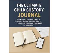 The Ultimate Child Custody Journal: Track Visits, Expenses & Evidence | Organize Schedules, Communication & Support for Stress-Free, Court-Ready Documentation