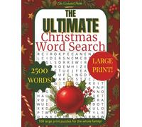 The Ultimate Christmas Word Search: 100 Large Print Word Search Puzzles for Family Fun and Relaxation