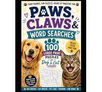 The Ultimate Dogs & Cats Word Search Book: 100 Large-Print Puzzles for Pet Lovers