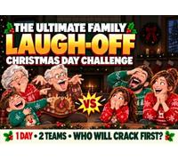 The Ultimate Family Laugh-Off Christmas Day Challenge: Who Will Crack First? A Fun Whole Family Game Book, One Day Two Teams, Parents Vs Kids Vs Grandparents Vs Guests