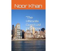 "The Ultimate Guest List Note book"