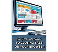 The Ultimate Guide to Closing Tabs on Your Browser: Funny gift - book with empty lined pages | 6" x 9" (15.24 x 22.86 cm) Part of Collection named ... Asked For" | 200 pages, Perfect gag gift