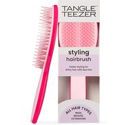 The Ultimate Hair BrushMaintains And Mixes Wigs,Weaves,Extensions And ClipsFinishing Brush To Add Volume,Texture,Shine And Hair