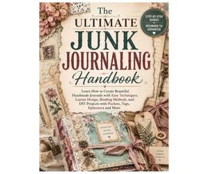 The Ultimate Junk Journaling Handbook: Learn How to Create Beautiful Handmade Journals with Easy Techniques, Layout Design, Binding Methods, and DIY Projects with Pockets, Tags, Ephemera and More