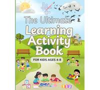 The Ultimate Learning Activity Book: activity learning book for kids ages 4-8