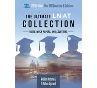 UniAdmissions – Collection LNAT ultime – 3 livres en 1, 600 questions et corrigés, 4 tests – Éd. 2019