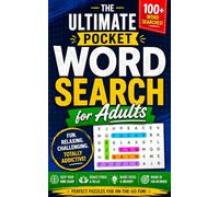 The Ultimate Pocket Word Search for Adults: 105 Fun Word Search Puzzles by Category for Adults, Easy to Carry and Enjoy Anywhere