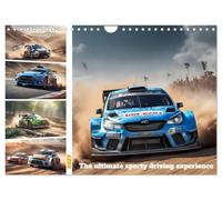 The ultimate sporty driving experience (Wall Calendar 2027 DIN A4 landscape), CALVENDO 12 Month Wall Calendar: Experience the ultimate sports driving experience with our AI-created rally cars.
