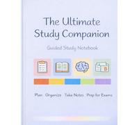 The Ultimate Study Notebook: Guided Study Notebook Light Blue