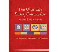 The Ultimate Study Notebook: Guided Study Notebook Red