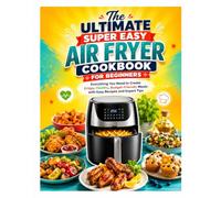 The Ultimate Super Easy Air Fryer Cookbook for Beginners: Everything You Need to Create Crispy, Healthy, Budget-Friendly Meals with Easy Recipes and Expert Tips