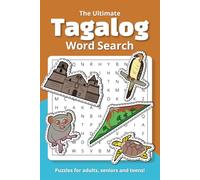 The Ultimate Tagalog Word Search Puzzle Book: Word Searches with Easy To Read Print about Tagalog, Philippines, Filipino Words | 6x9 inches, 110 pages | 50+ Puzzles