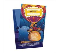 The Ultimate Travel Journal by MysticLand | 100+ Travel Activity Pages, Stickers & Map for Kids | Ages 7+ | Explore, Plan, Doodle & Pack | Trip Companion Gift for Young Explorers | Hardcover