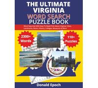 The Ultimate Virginia Word Search Puzzle Book: Word Searches With Easy To Read Print About Virginia: Cities, Landmarks, Rivers, History, Colleges, ... 8.5x11 inches | Great For Gifts, Holidays