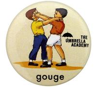 The Umbrella Academy Badges, Multicolores, 25 mm de diamètre.