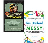The Undercover Economist & Messy Comment être créatif et résilient dans un monde bien rangé par Tim Harford, ensemble de 2 livres