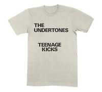 Rock Off officially licensed products The Undertones Teenage Kicks Text T Shirt Size XL