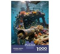 The Underwater World 1000 Pièces Casse-tête En Carton, SeaWorld Puzzle De Haute Qualité Pour Adultes, Puzzle Éducatif, Jeux De Famille Pour La Soirée, Cadeau Pour Les Amateurs De Puzzles 38x26cm/1000p
